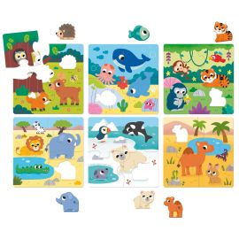 6 HABITAT PUZZLE