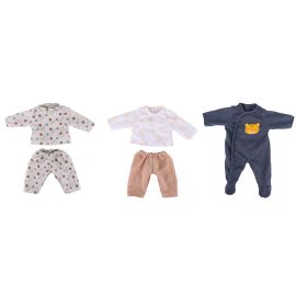 CONJUNTO 3 PRENDAS MUÑECOS 40 CM 