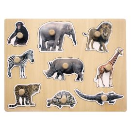 ENCAJE ANIMALES SELVA