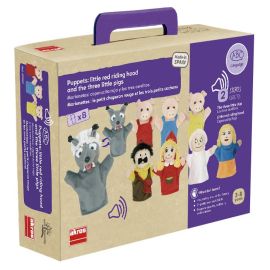 MARIONETAS CAPERUCITA ROJA Y LOS TRES CERDITOS
