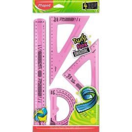 JUEGO DE REGLAS FLEXIBLES  30 CM