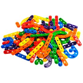 CONSTRUYE LETRAS Y NUMEROS - 180 PIEZAS