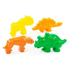 MOLDES ANIMALES SALVAJES- 4 UNIDADES