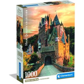 PUZLE 1000 GOLDEN HOUR AT ELTZ CASTLE