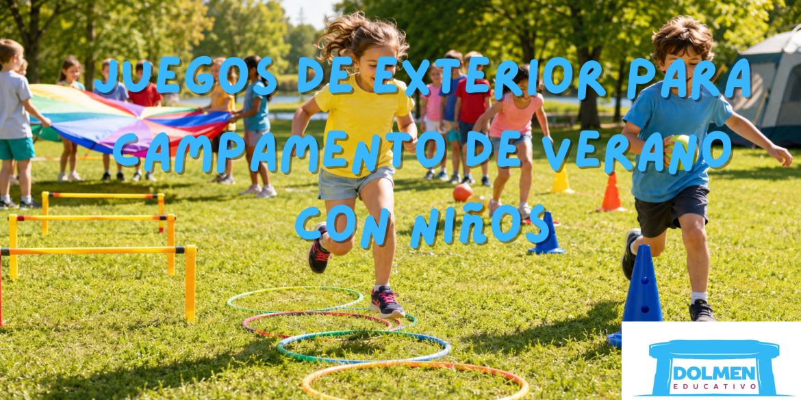 Juegos de exterior para campamento de verano con niños